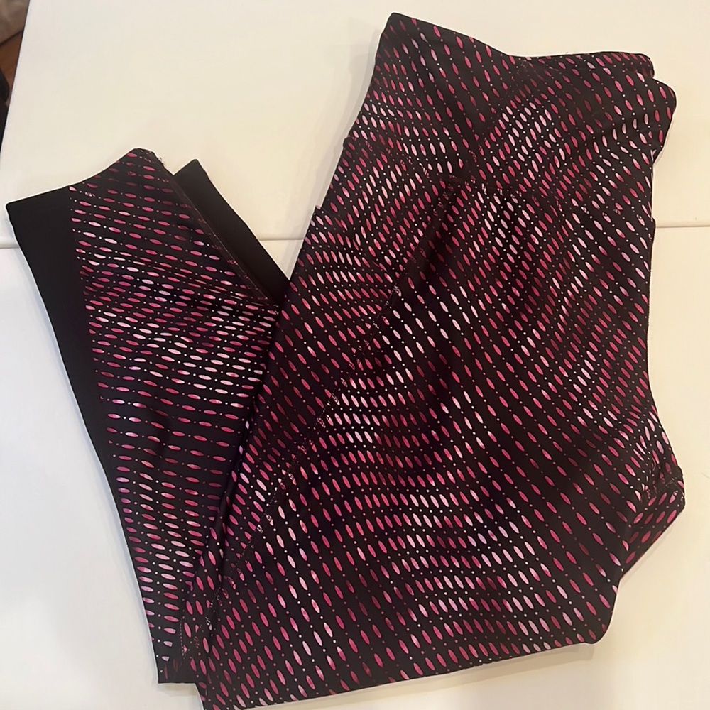 PINK BIAS DOTS Leggings